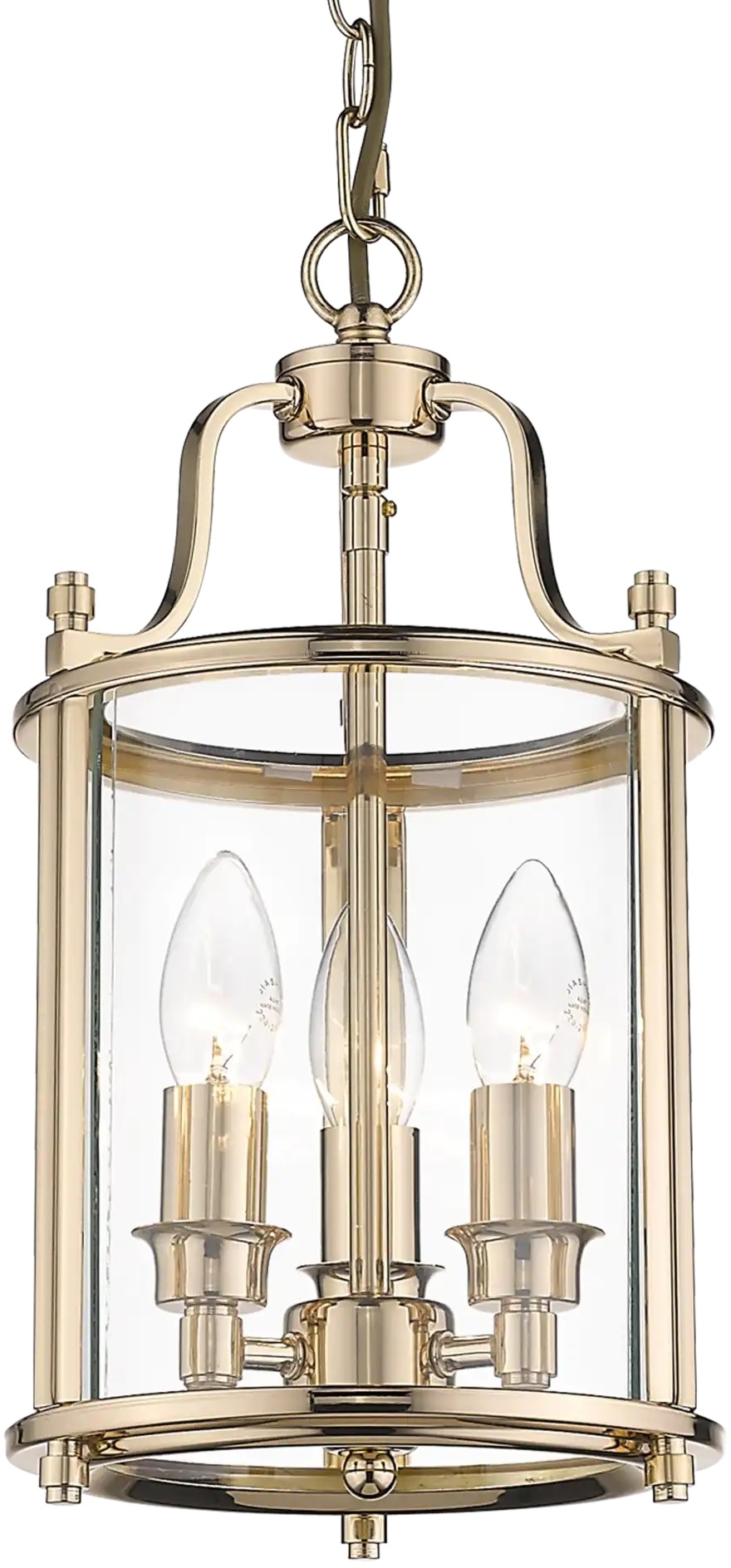 CosmoLight New York lampa wisząca 3x40W złota P03875AU