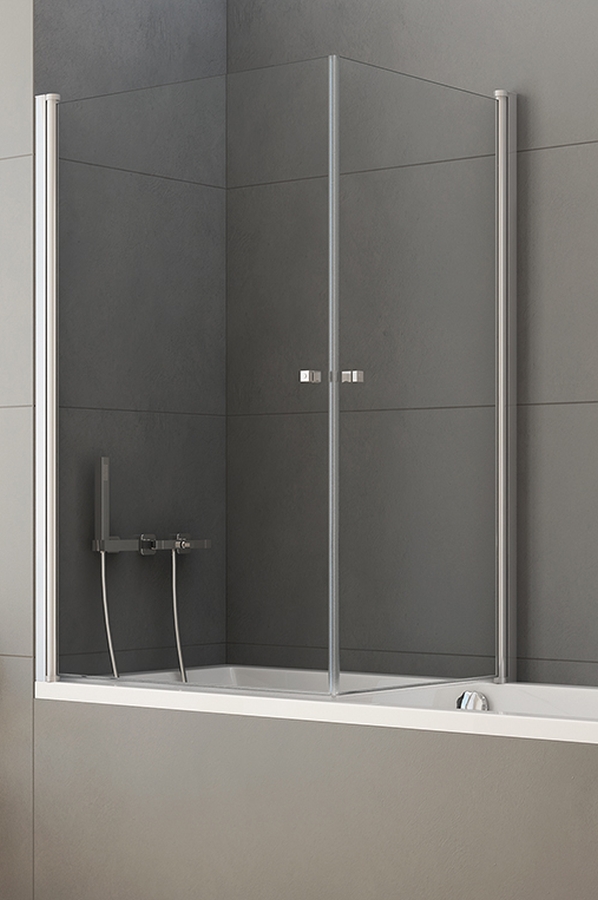 New Trendy New Soleo parawan nawannowy 90x70 cm szkło przezroczyste P-0025/P-0024