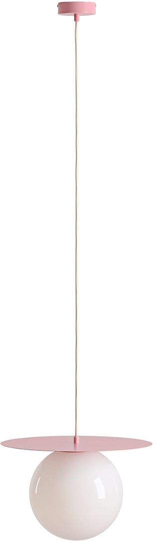 Aldex Loop lampa wisząca 1x15 W różowa 1125G18_L
