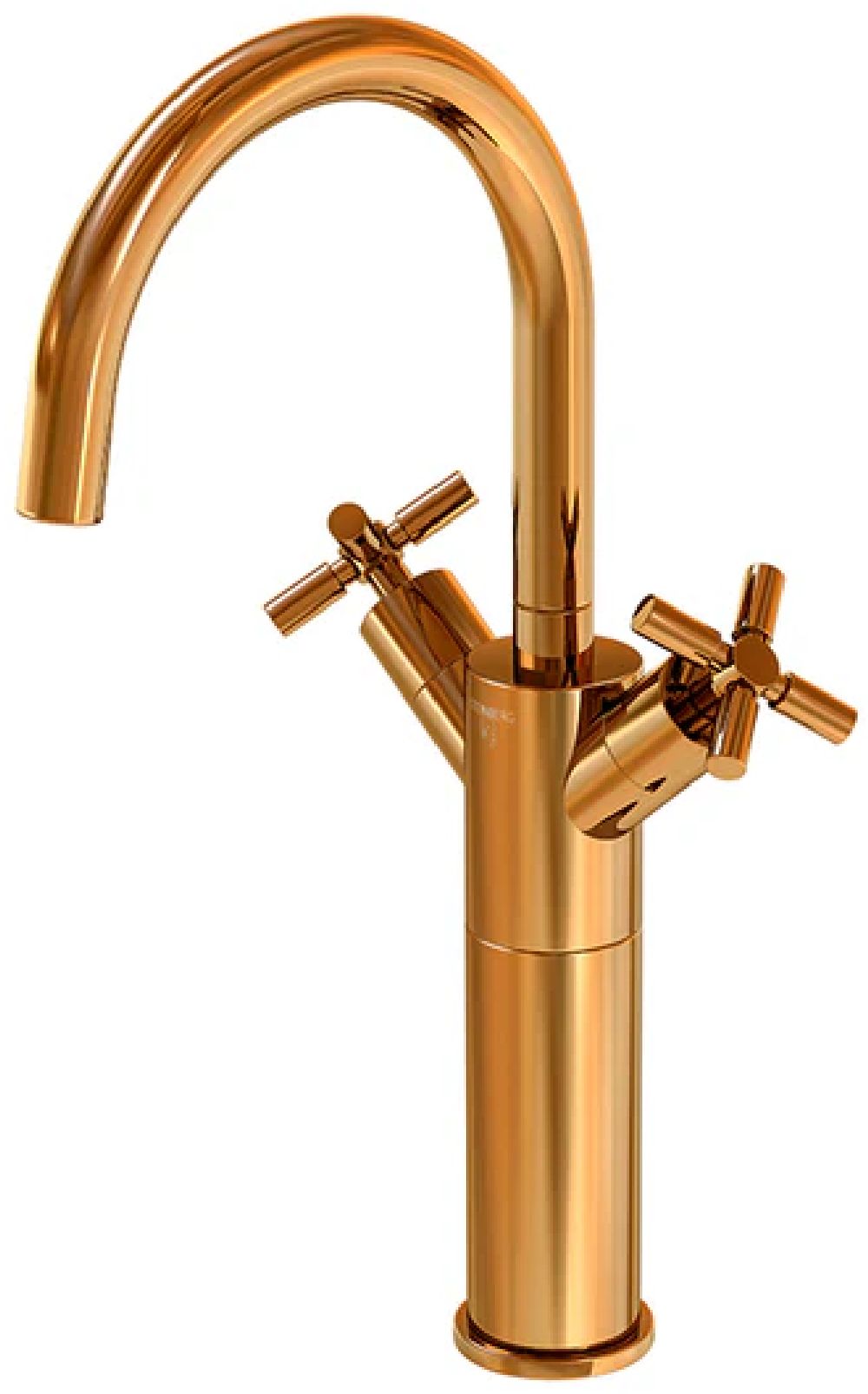 Steinberg 250 bateria umywalkowa stojąca różowe złoto 2501550RG