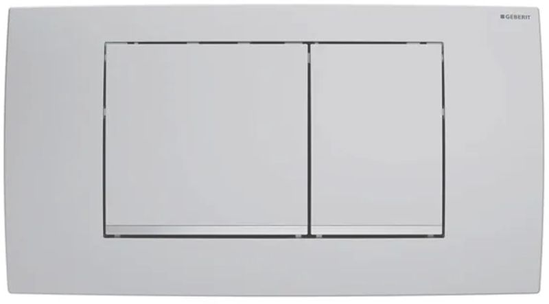 Geberit Twinline 30 przycisk spłukujący chrom mat 115.899.JQ.1
