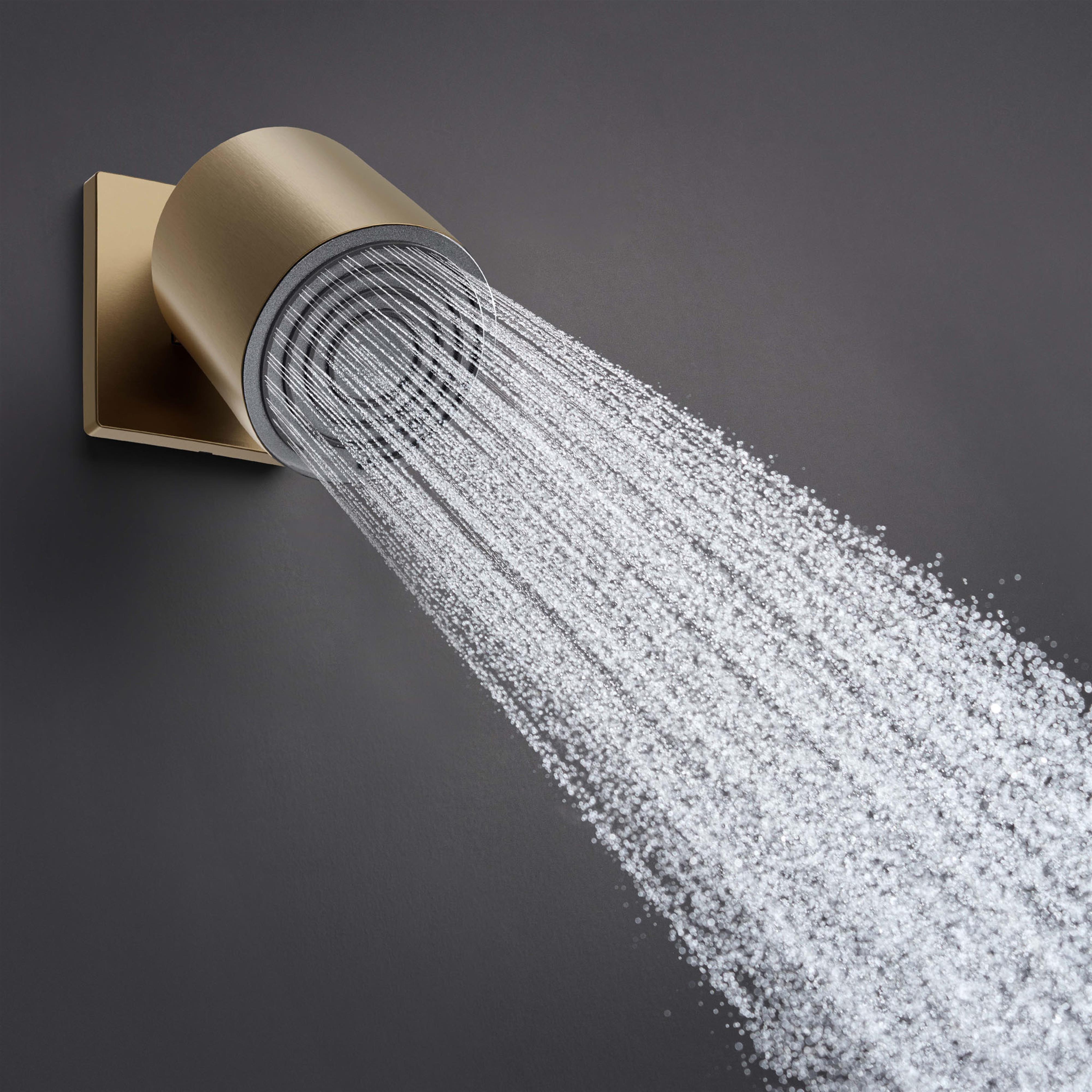 Hansgrohe Pulsify przyłącze ścienne do głowicy prysznicowej brąz szczotkowany 24139140