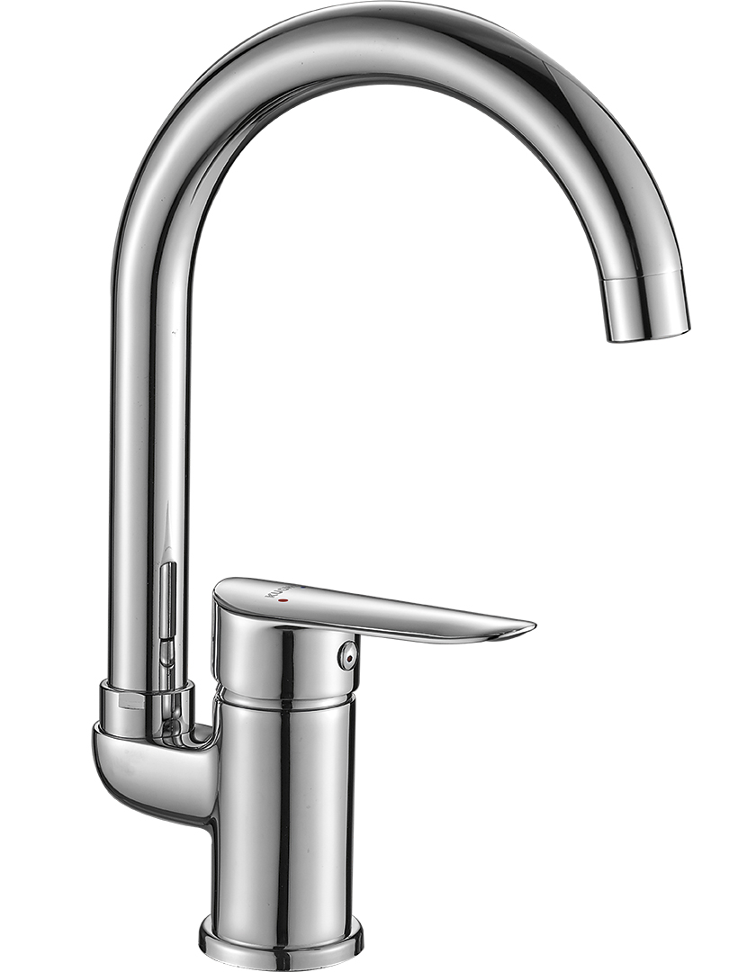 Kuchinox Cento bateria kuchenna stojąca chrom BKC068D