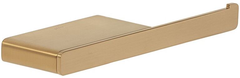 Geese Shift uchwyt na papier toaletowy z półką złoto szczotkowane 919924-07