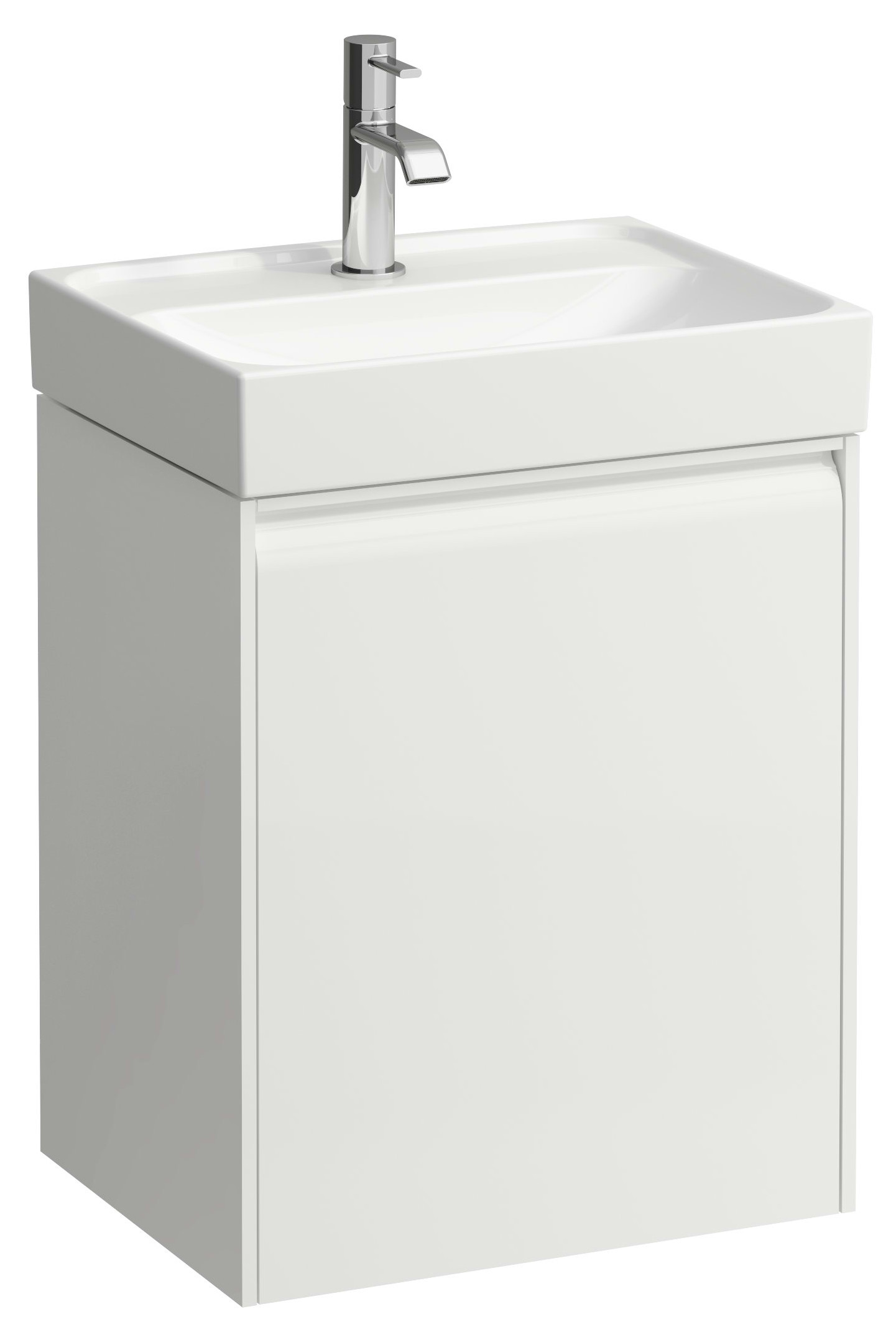 Laufen Meda szafka 43,7x33,9x51,5 cm podumywalkowa wisząca biały mat H4215420112601