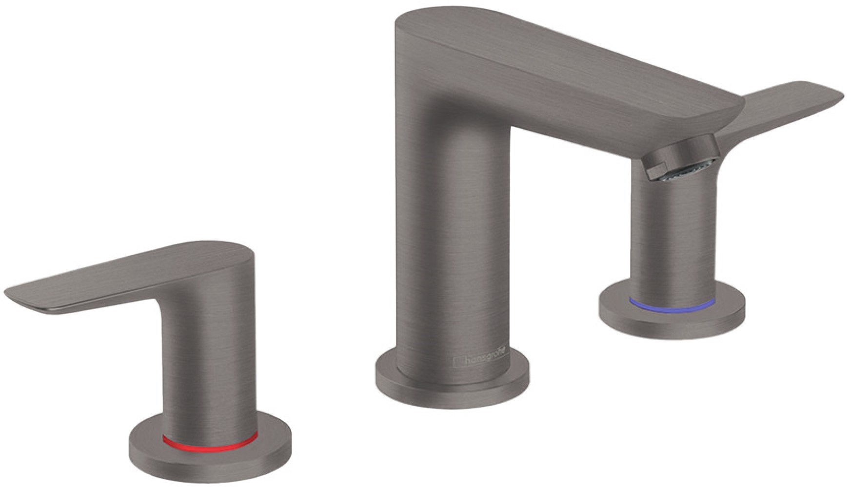 Hansgrohe Talis E bateria umywalkowa stojąca czarny chrom szczotkowany 71733340