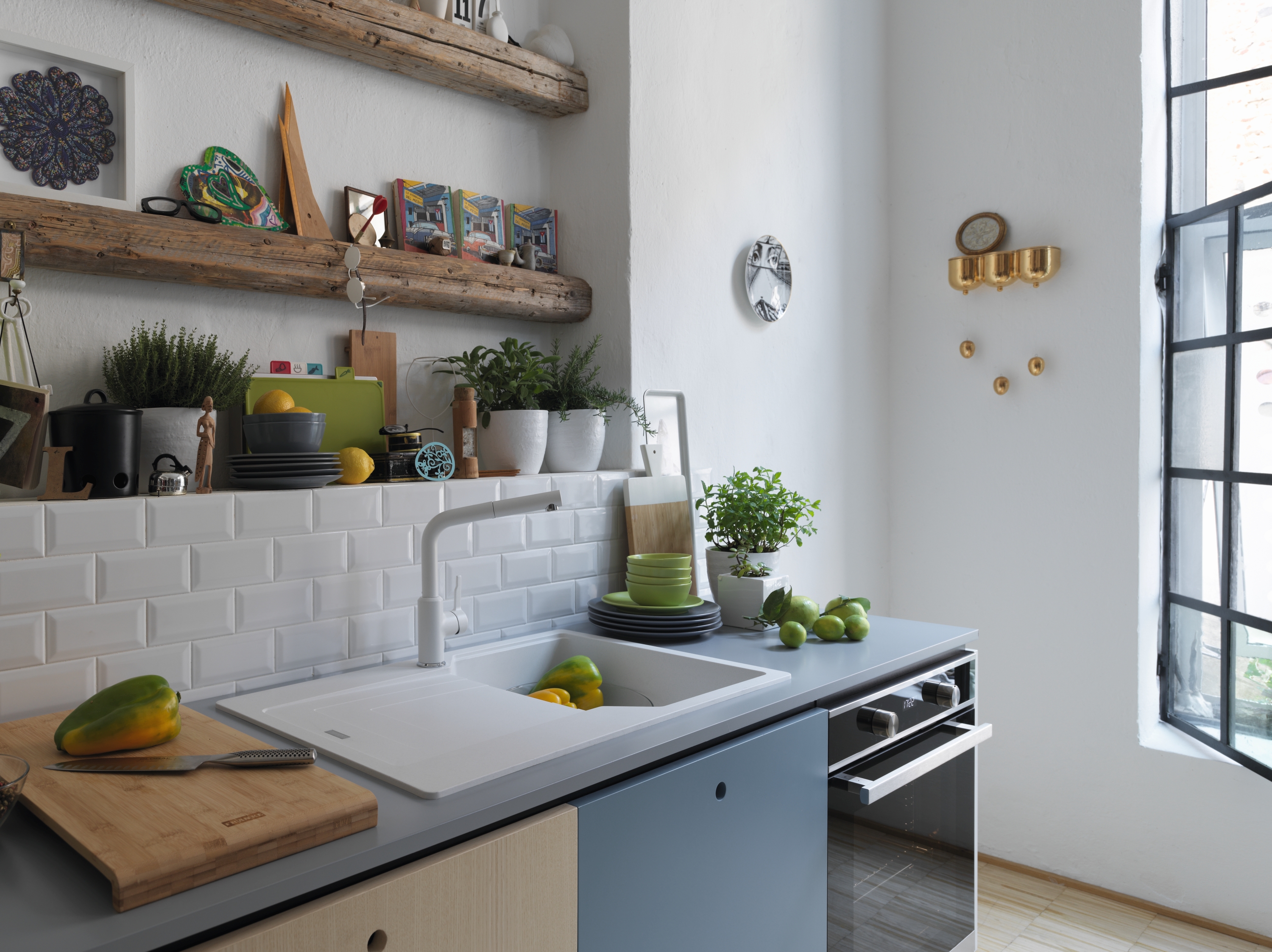 Franke Urban UBG 611-78 GSC zlewozmywak 78x50 cm Fragranite biały polarny 114.0687.272