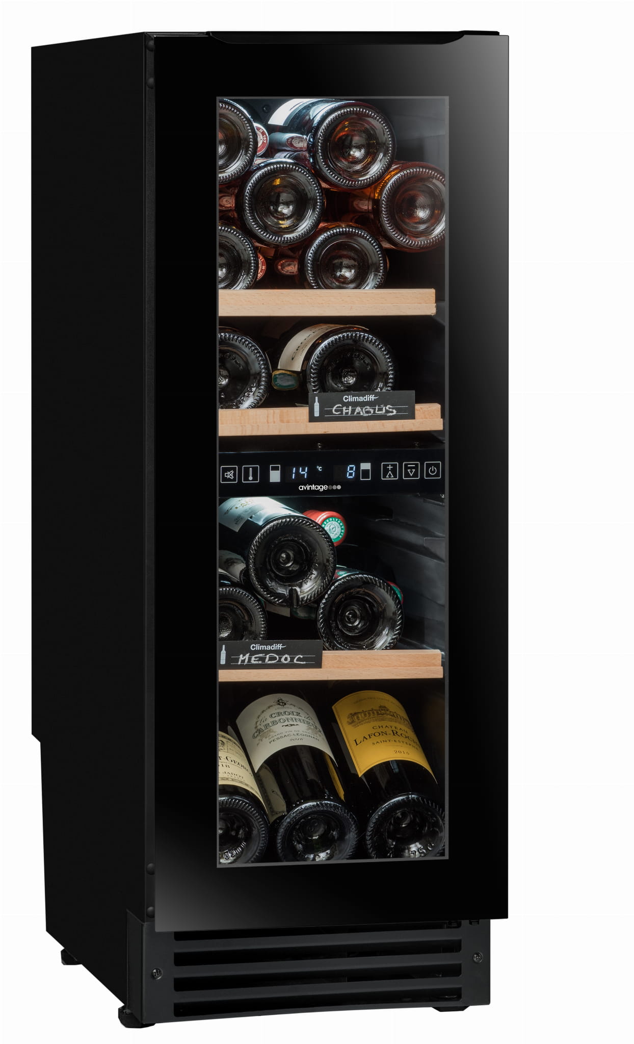 Avintage chłodziarka do wina 25 butelek do zabudowy AVU27TDZB1