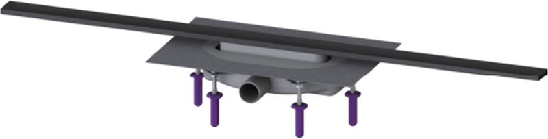 Kessel Linearis Infinity odpływ liniowy prysznicowy 100 cm czarny szczotkowany 45302.10 - Wysyłka w 24h