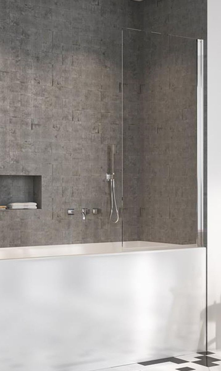 Radaway Nes 8 PNJ I parawan nawannowy 70 cm prawy chrom/szkło przezroczyste 10061070-01-01R