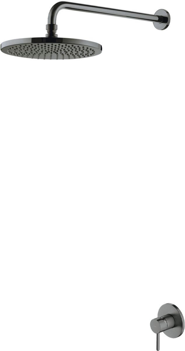 Omnires Y zestaw prysznicowy podtynkowy z deszczownicą grafit SYSY36GR - Wysyłka w 24h