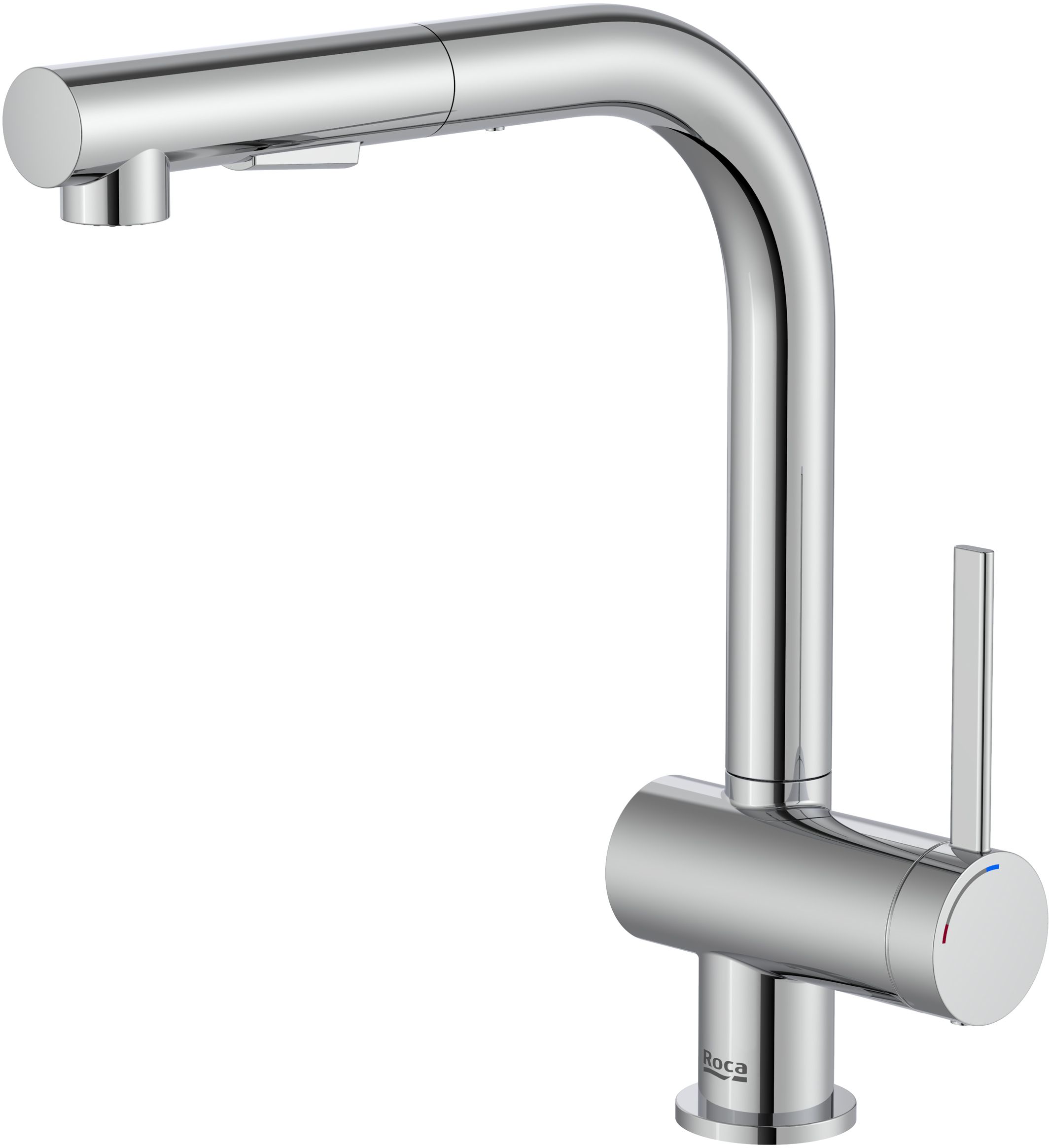 Roca Ona bateria kuchenna stojąca chrom A5A851FC00