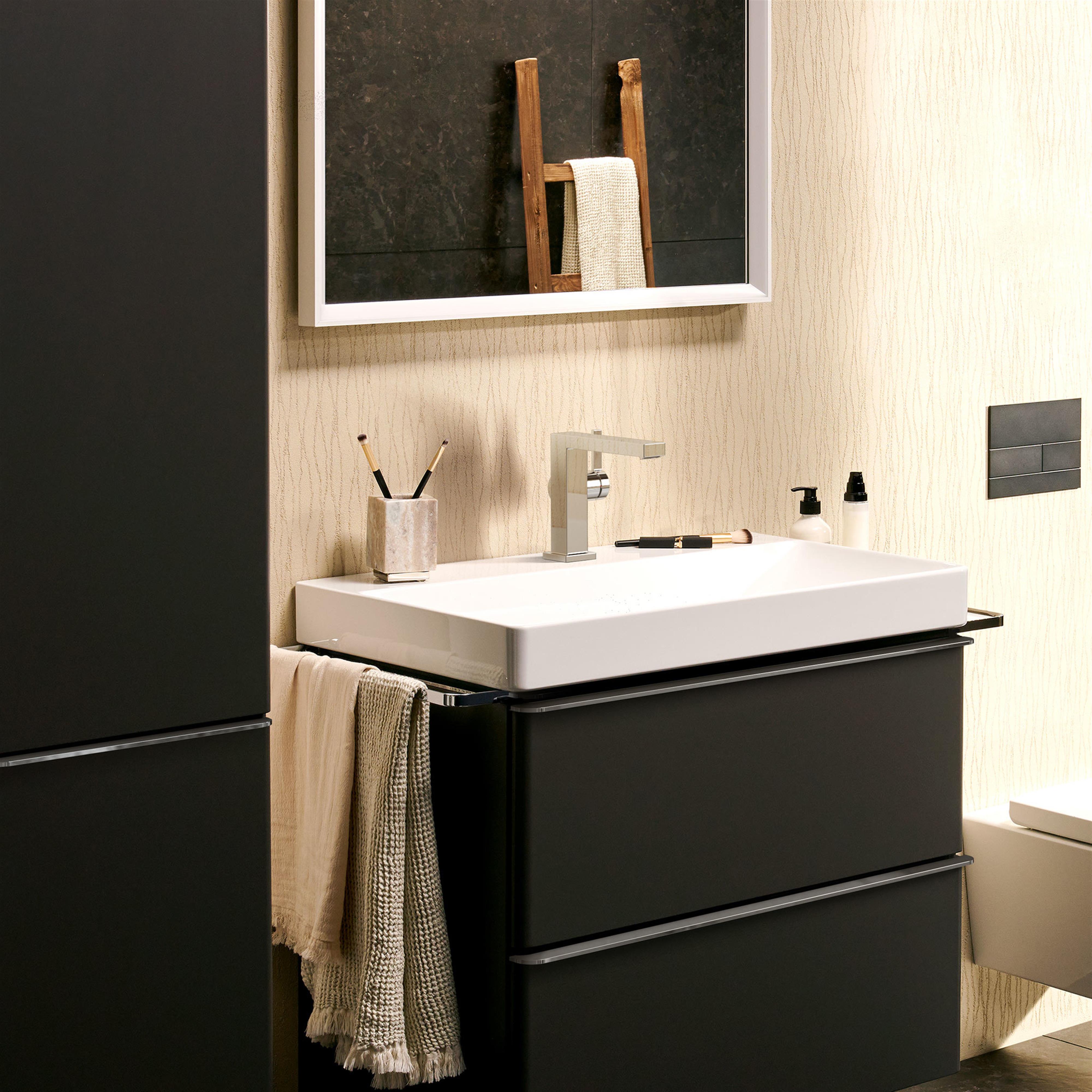 Hansgrohe Tecturis E bateria umywalkowa stojąca chrom 73023000