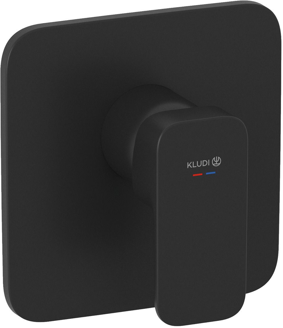 Kludi Renon bateria prysznicowa podtynkowa czarna 427553975