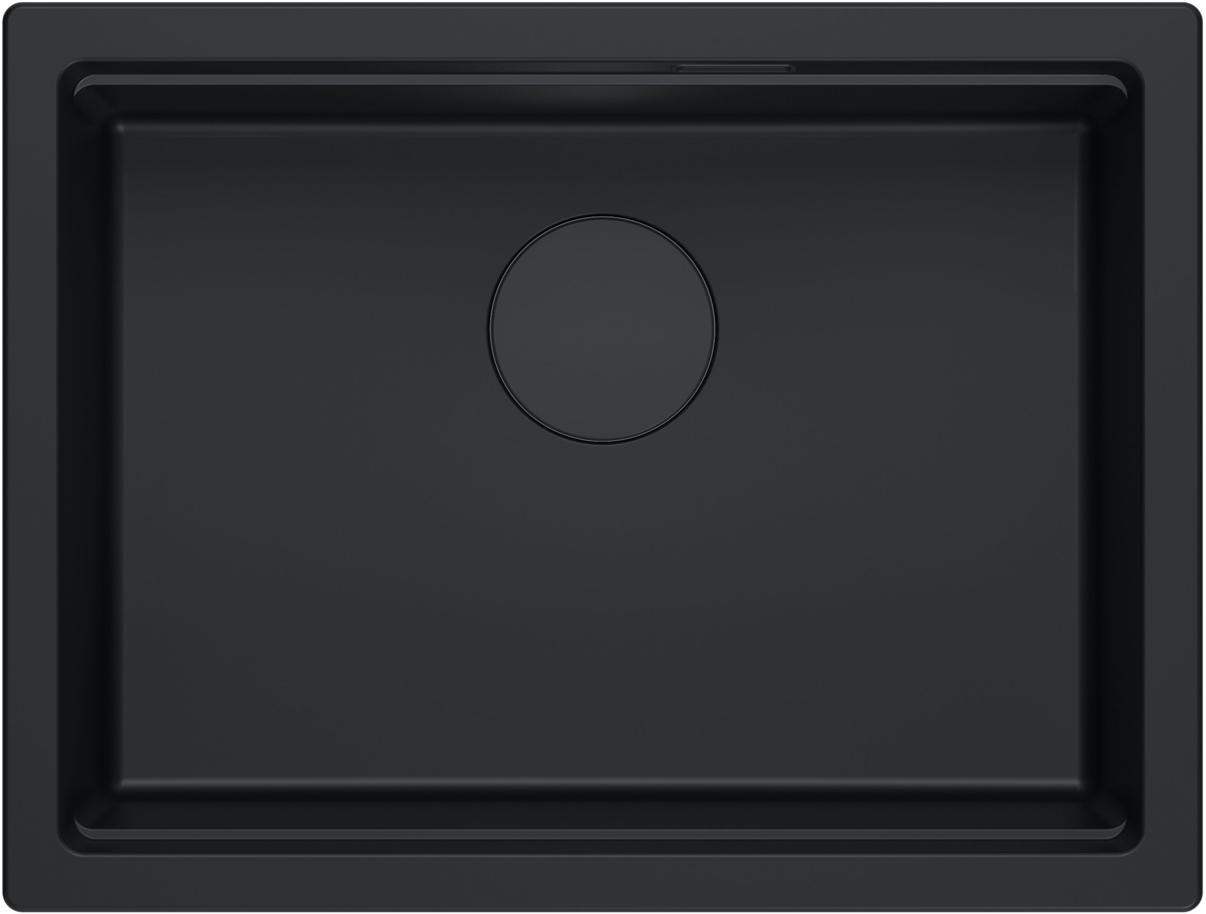 Quadron Logan 100 zlewozmywak 56x45 cm Graniteq czarny HQJ6045U7_BLM_U - Wysyłka w 24h