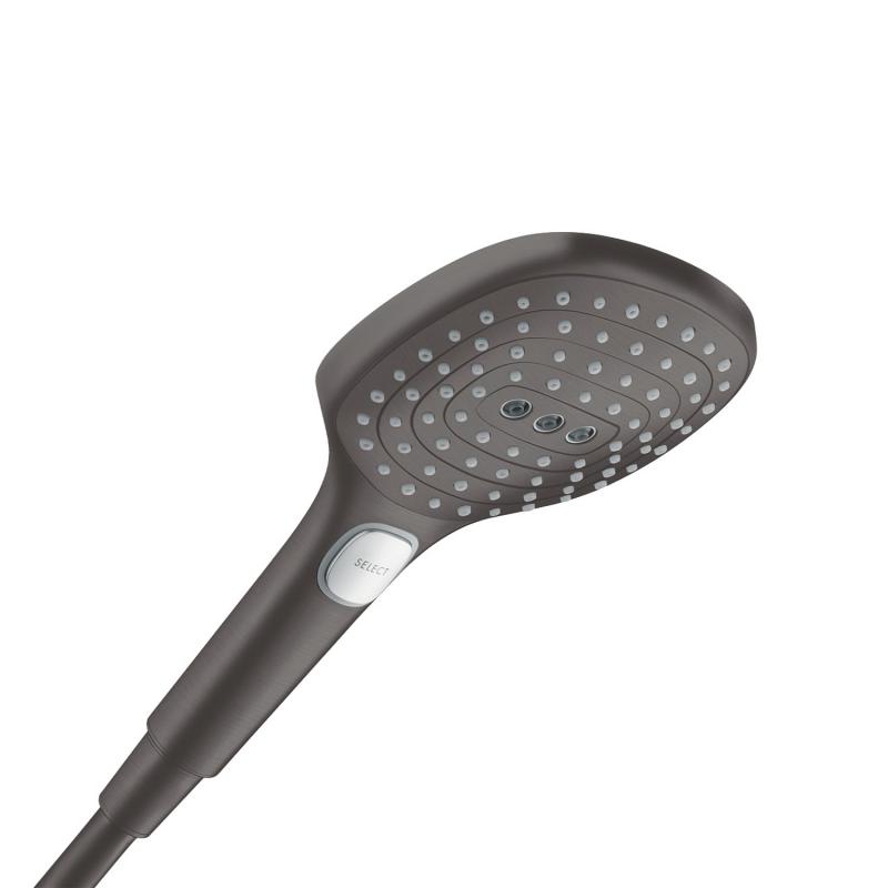 Hansgrohe Raindance Select E słuchawka prysznicowa czarny chrom szczotkowany 26520340 - Wysyłka w 24h