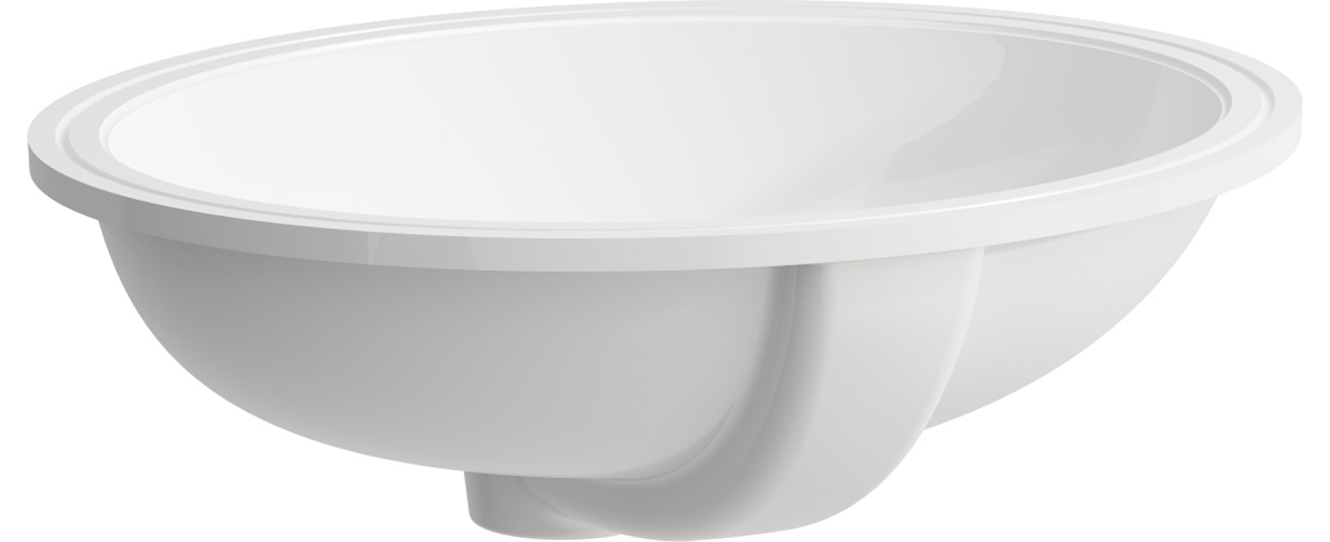 Laufen Savoy umywalka 44x36 cm owalna podblatowa biała H8189420001551