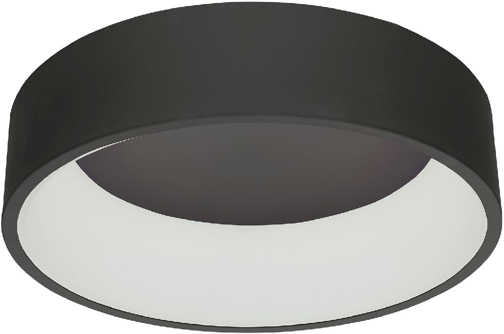 Italux Chiara plafon 1x32 W czarny 3945-832RC-BK-3