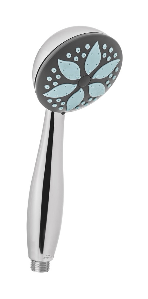 Invena Ise słuchawka prysznicowa chrom/szary AS-54-001