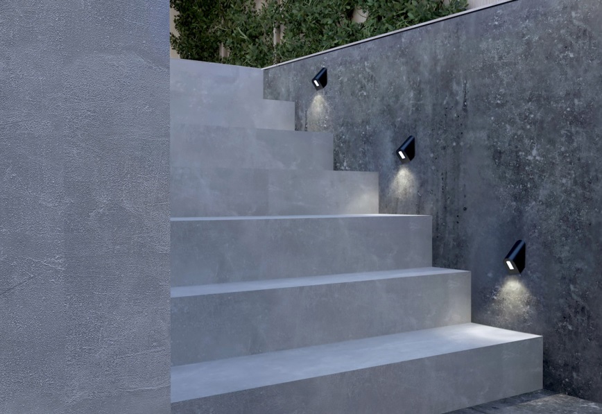 Nowodvorski Lighting Cline Led kinkiet zewnętrzny 1x3 W czarny 11377