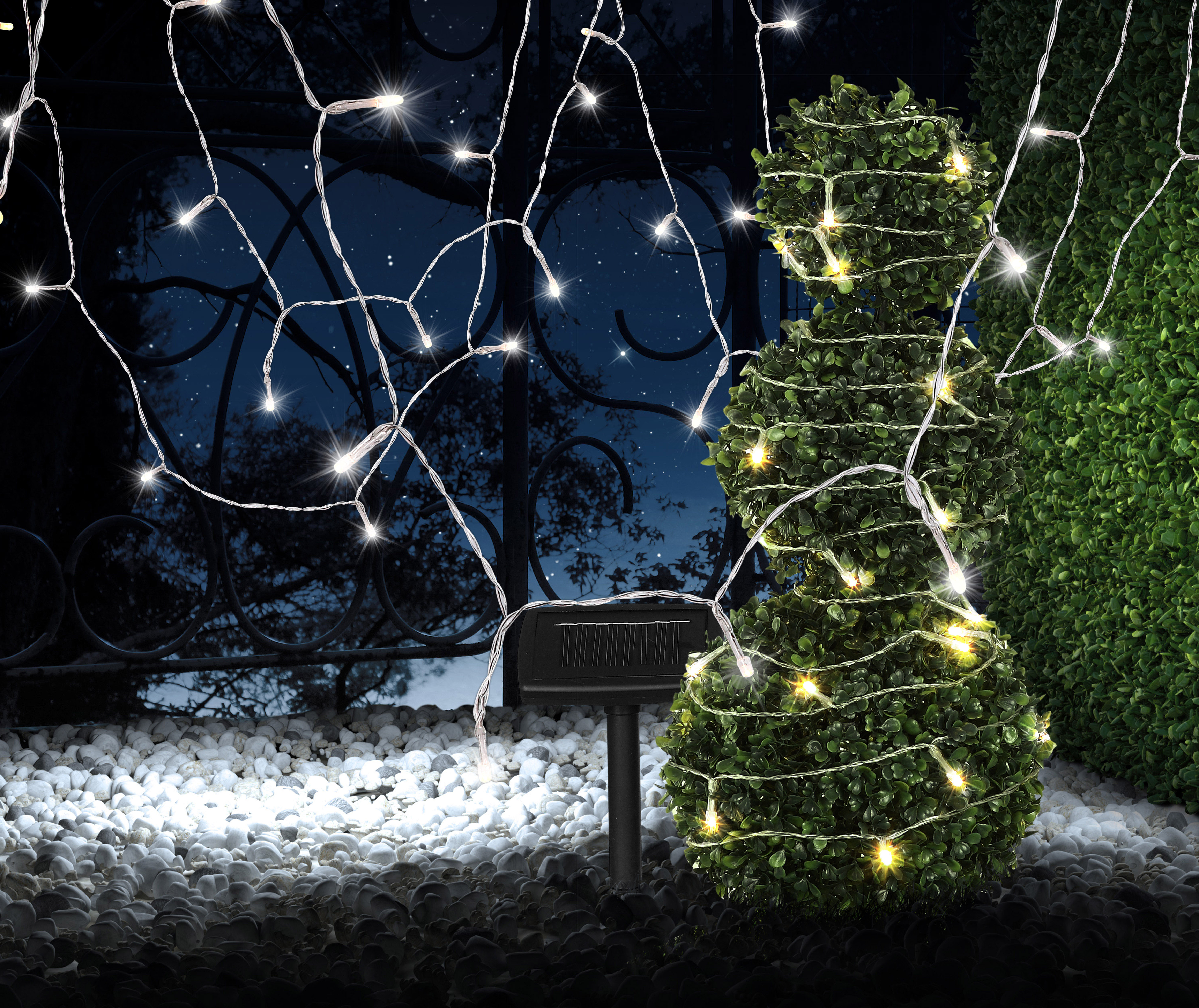 Globo Lighting Solar girlanda zewnętrzna 1x0,06 W czarny 33700-120