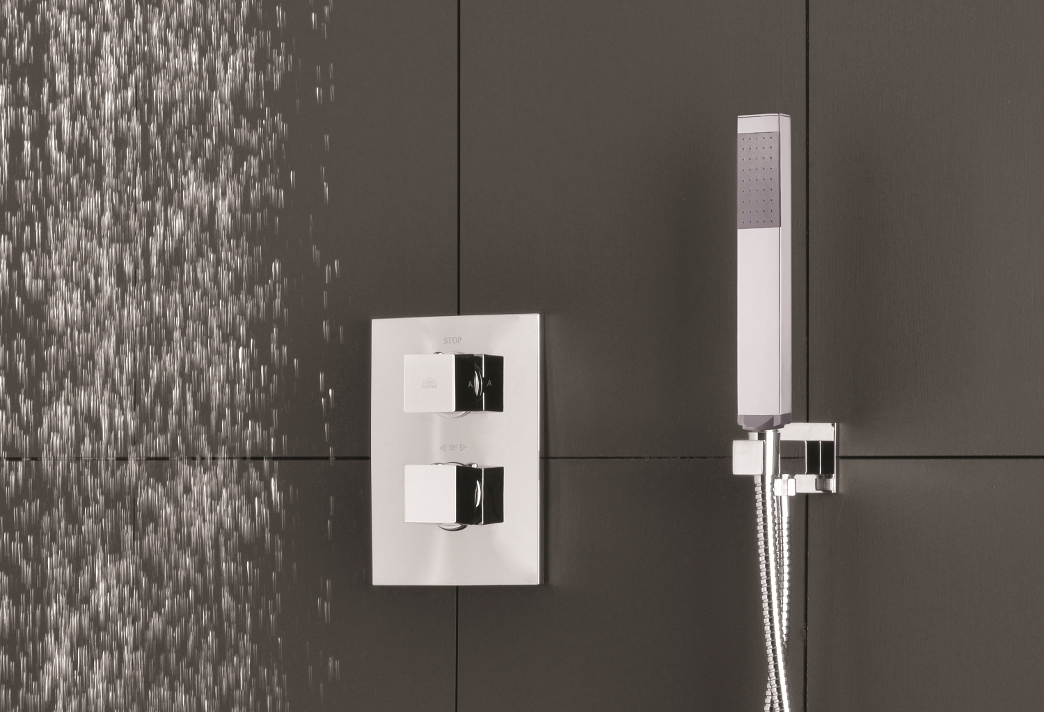 Paffoni Level bateria prysznicowa podtynkowa termostatyczna chrom LEQ513CR - Wysyłka w 24h