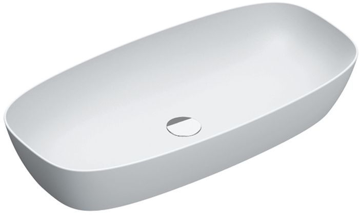 Catalano Green umywalka 80x40 cm owalna nablatowa biała 0622800021