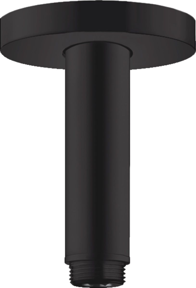 Hansgrohe ramię prysznicowe 10 cm sufitowe czarny mat 27393670