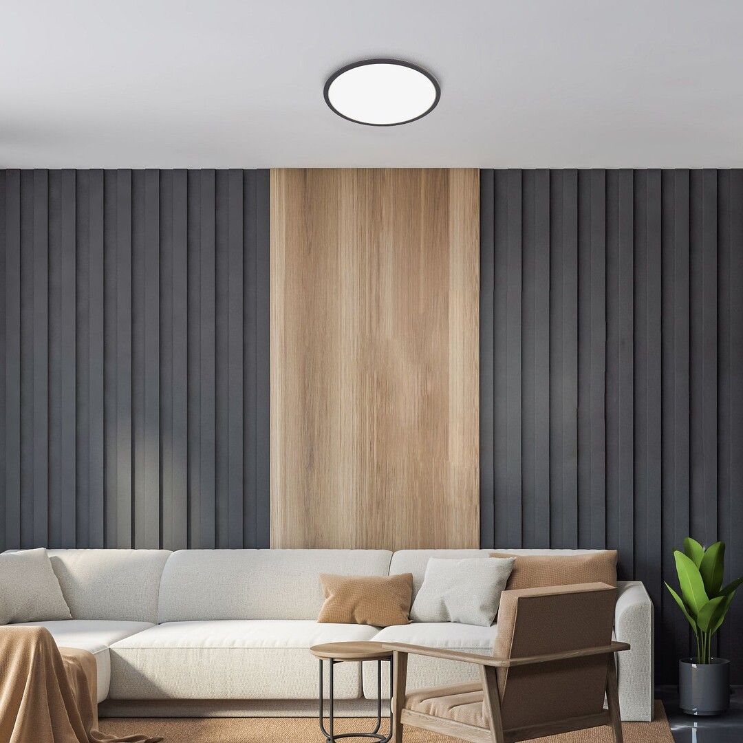 Rabalux Ezio plafon 1x22W LED biały/czarny 71157