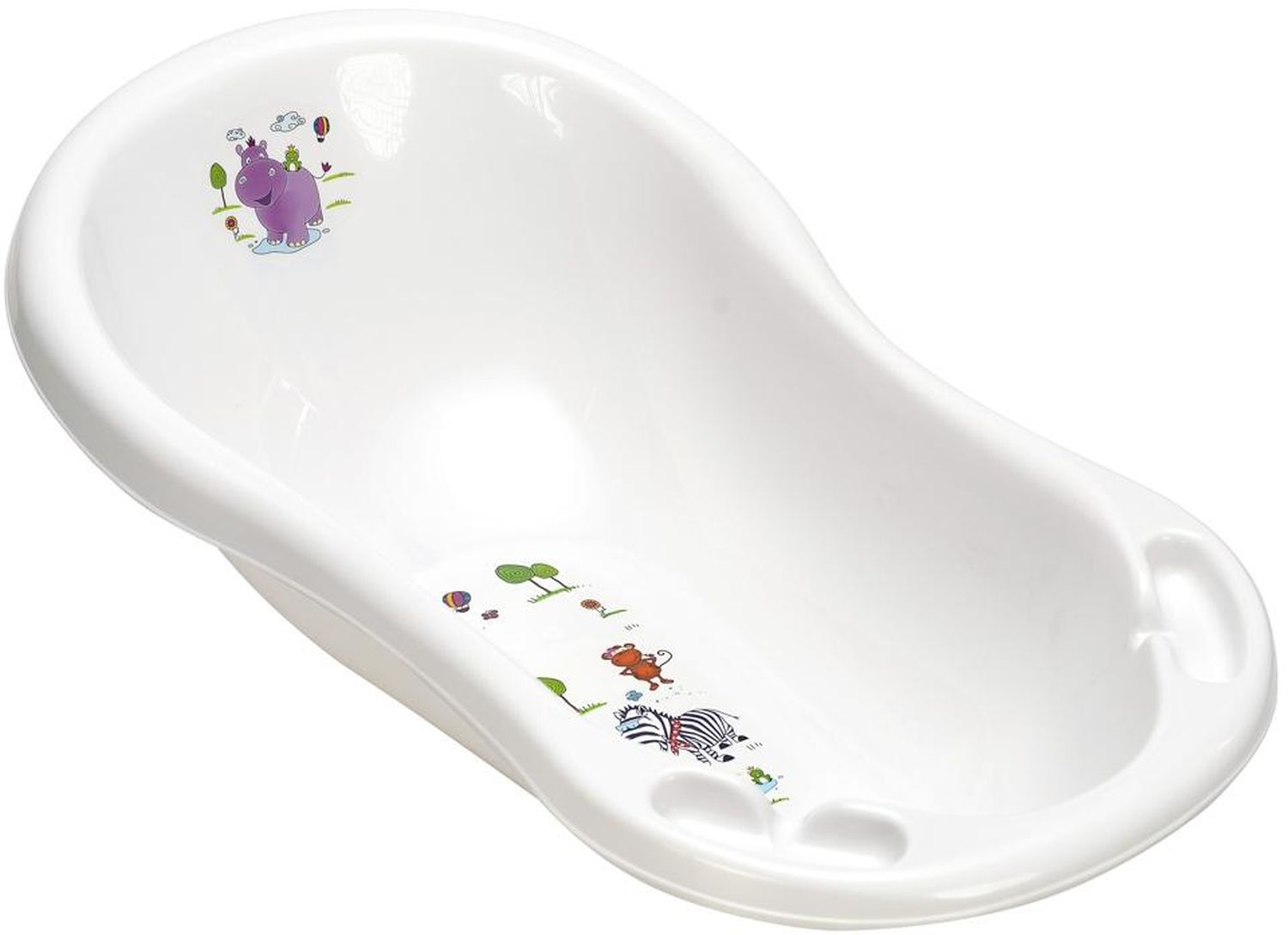 Keeeper Wiktoria wanienka dziecięca 84 cm Hippo biała 18436100012NN - Wysyłka w 24h