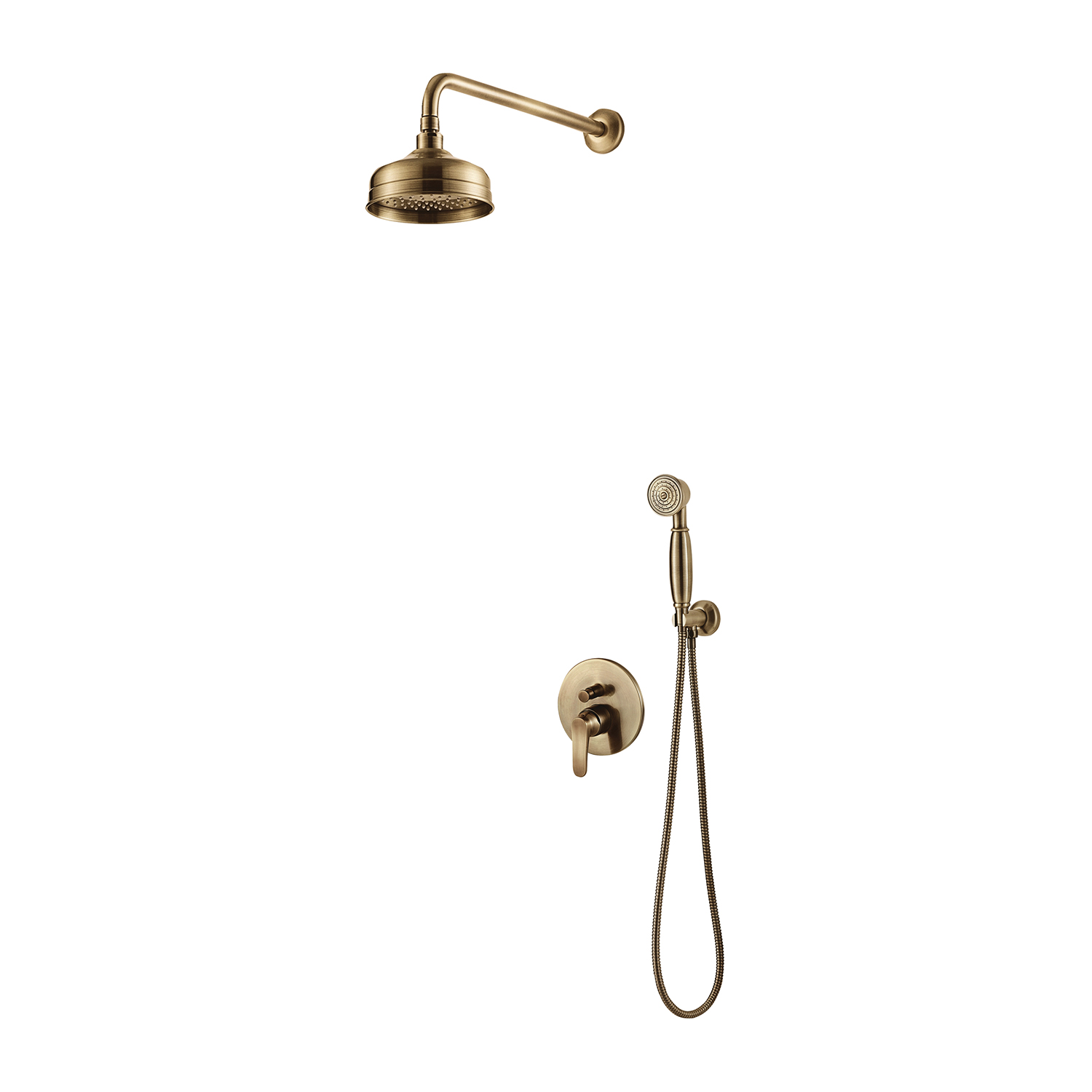 Omnires Art Deco system podtynkowy kompletny brąz antyczny SYSAD26BR - Wysyłka w 24h