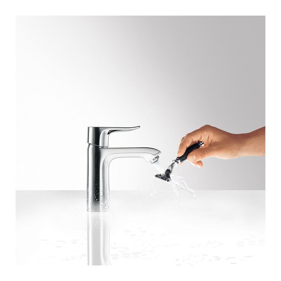 Hansgrohe Metris bateria umywalkowa stojąca EcoSmart chrom 31080000