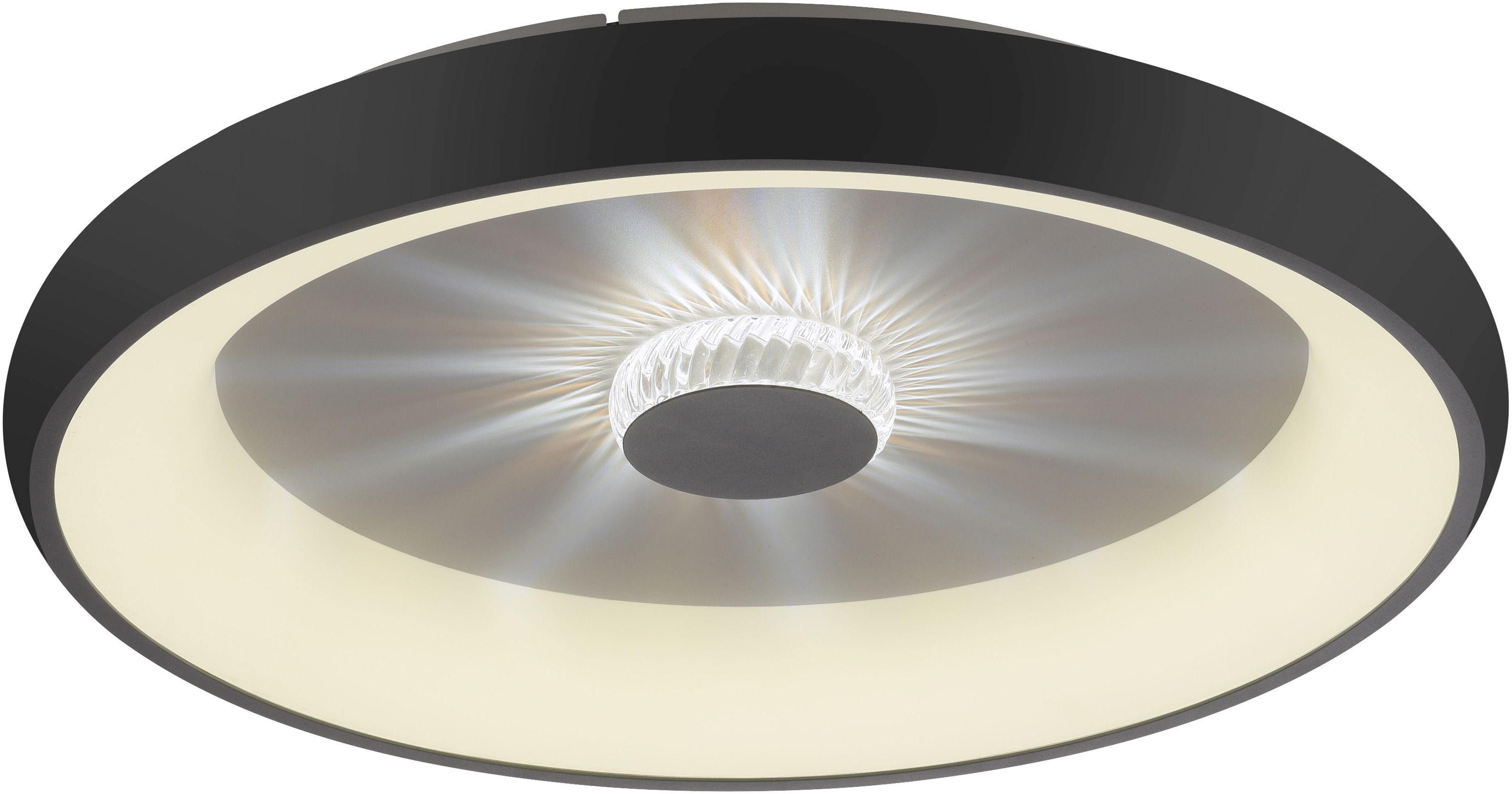 Just Light Vertigo plafon 1x37W czarny 14386-18