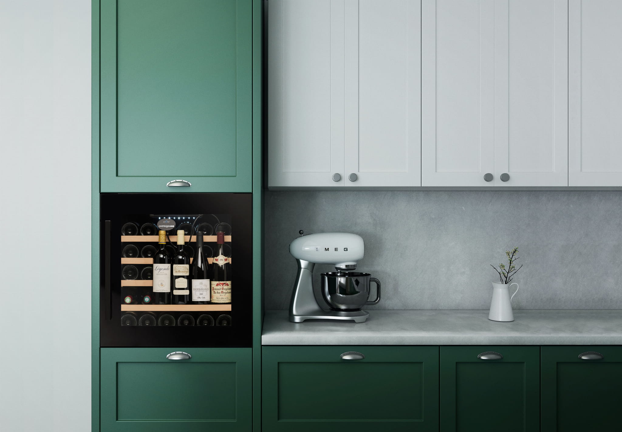 Avintage chłodziarka do wina 33 butelek do zabudowy AVI63CSZF