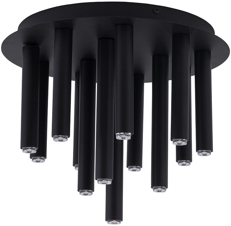 Nowodvorski Lighting Stalactite lampa podsufitowa 13x10W LED czarna 8355