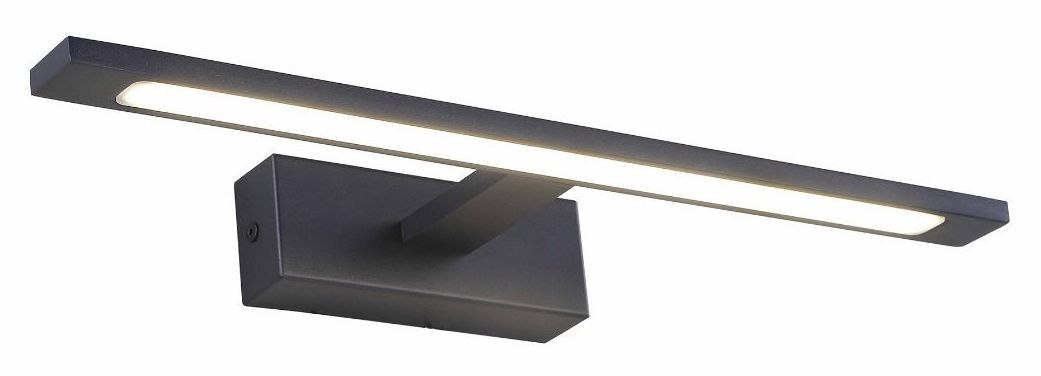 Zuma Line Alter kinkiet 1x12W LED czarny W89443-12W-BK