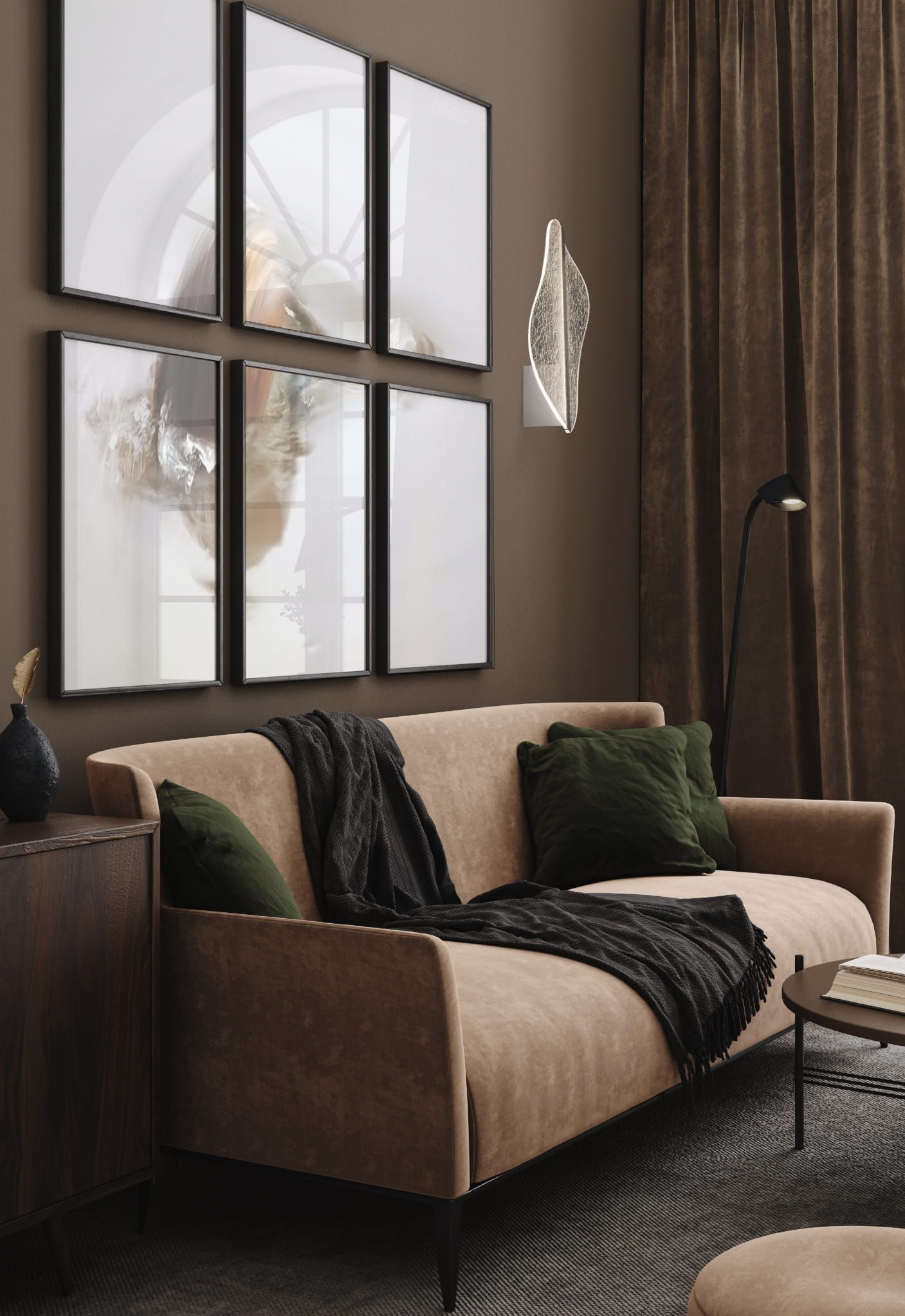 Mantra Bianca kinkiet 1x12W LED biały 7836