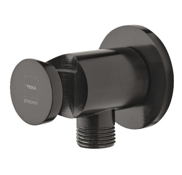 Teka przyłącze kątowe z uchwytem czarne 79010520N2 - Wysyłka w 24h