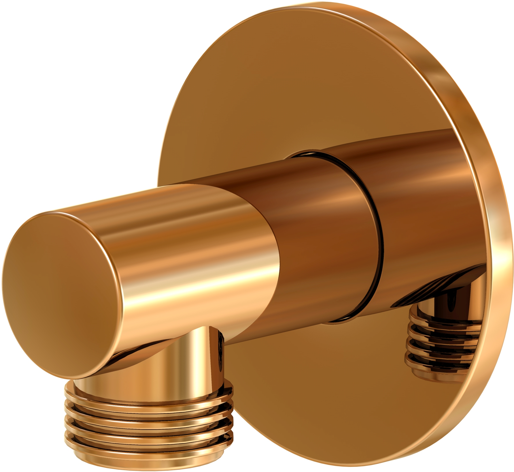 Steinberg 100 przyłącze kątowe różowe złoto 1001660RG