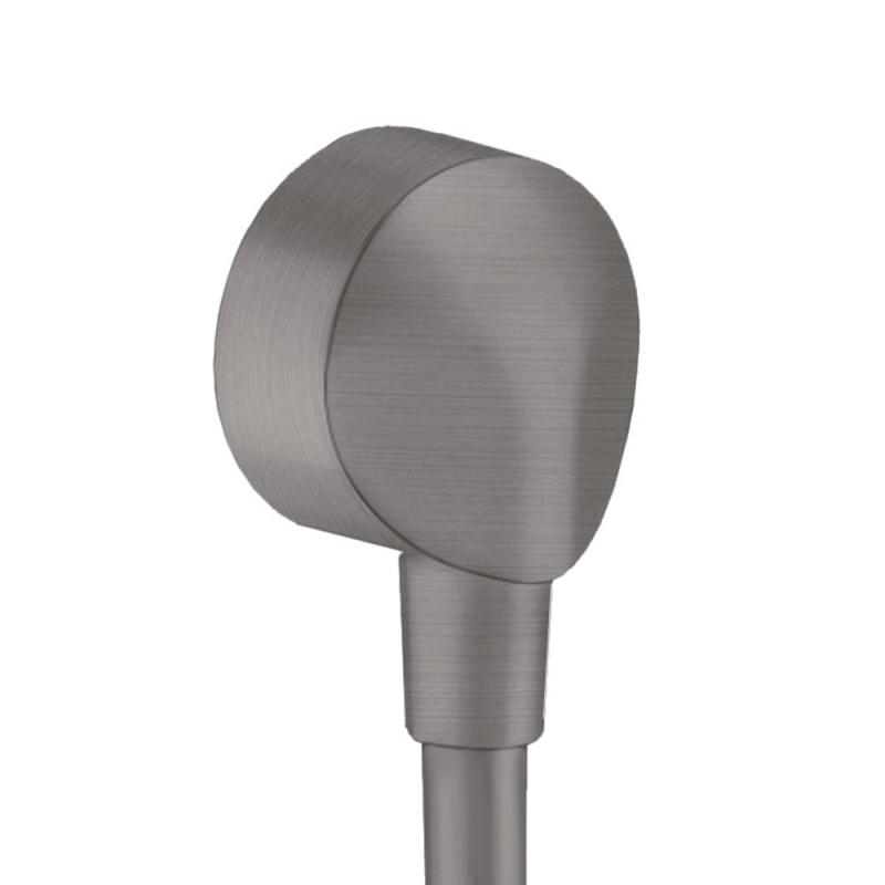 Hansgrohe Fixfit E przyłącze kątowe czarny chrom szczotkowany 27454340