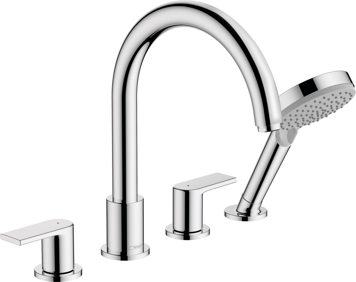 Hansgrohe Vernis Shape bateria nawannowa 4-otworowa chrom 71459000 - Wysyłka w 24h