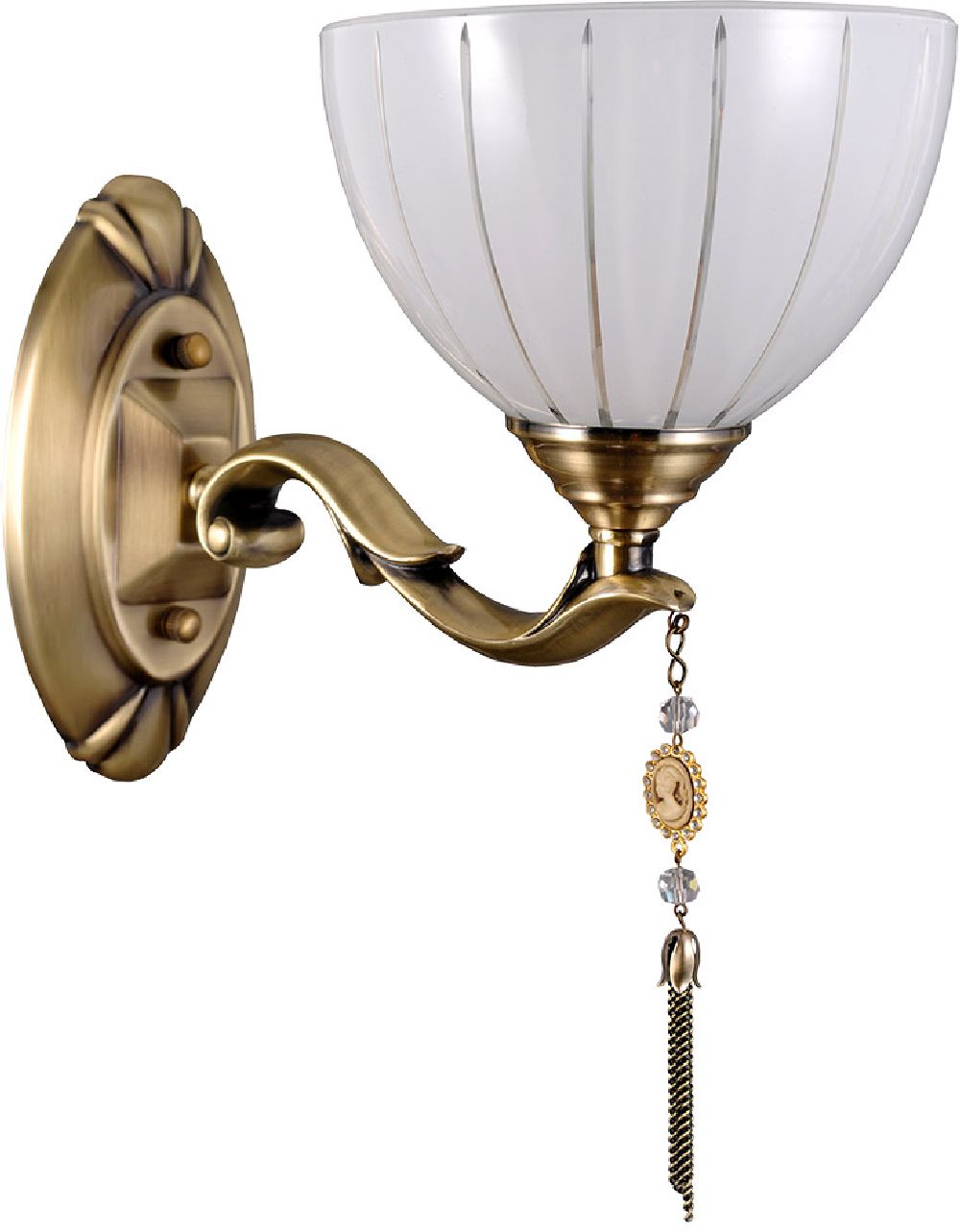 Italux Baxio kinkiet 1x60 W złoty MB38445-1