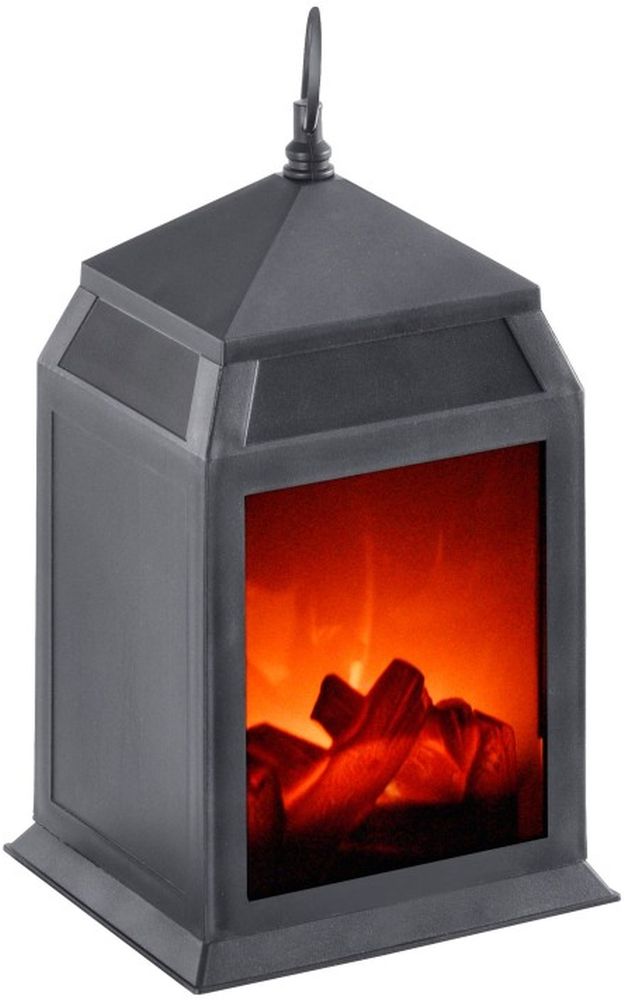 Just Light Chimney kominek LED 1x0,6W czarny 86220-18