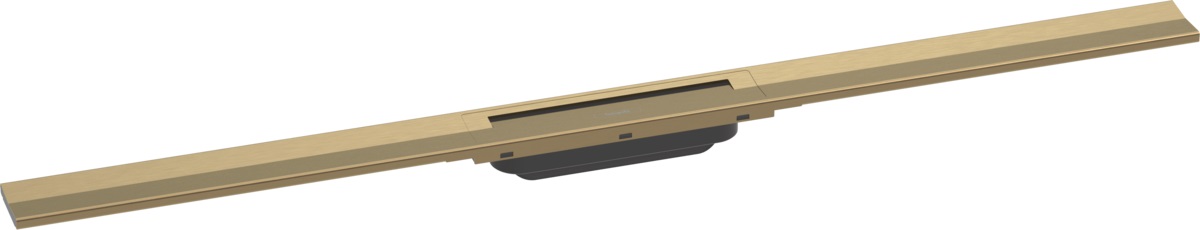 Hansgrohe RainDrain Flex element zewnętrzny odpływu 100 cm brąz szczotkowany 56046140