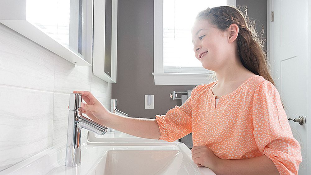 Hansgrohe Talis Select S bateria umywalkowa stojąca EcoSmart chrom 72043000