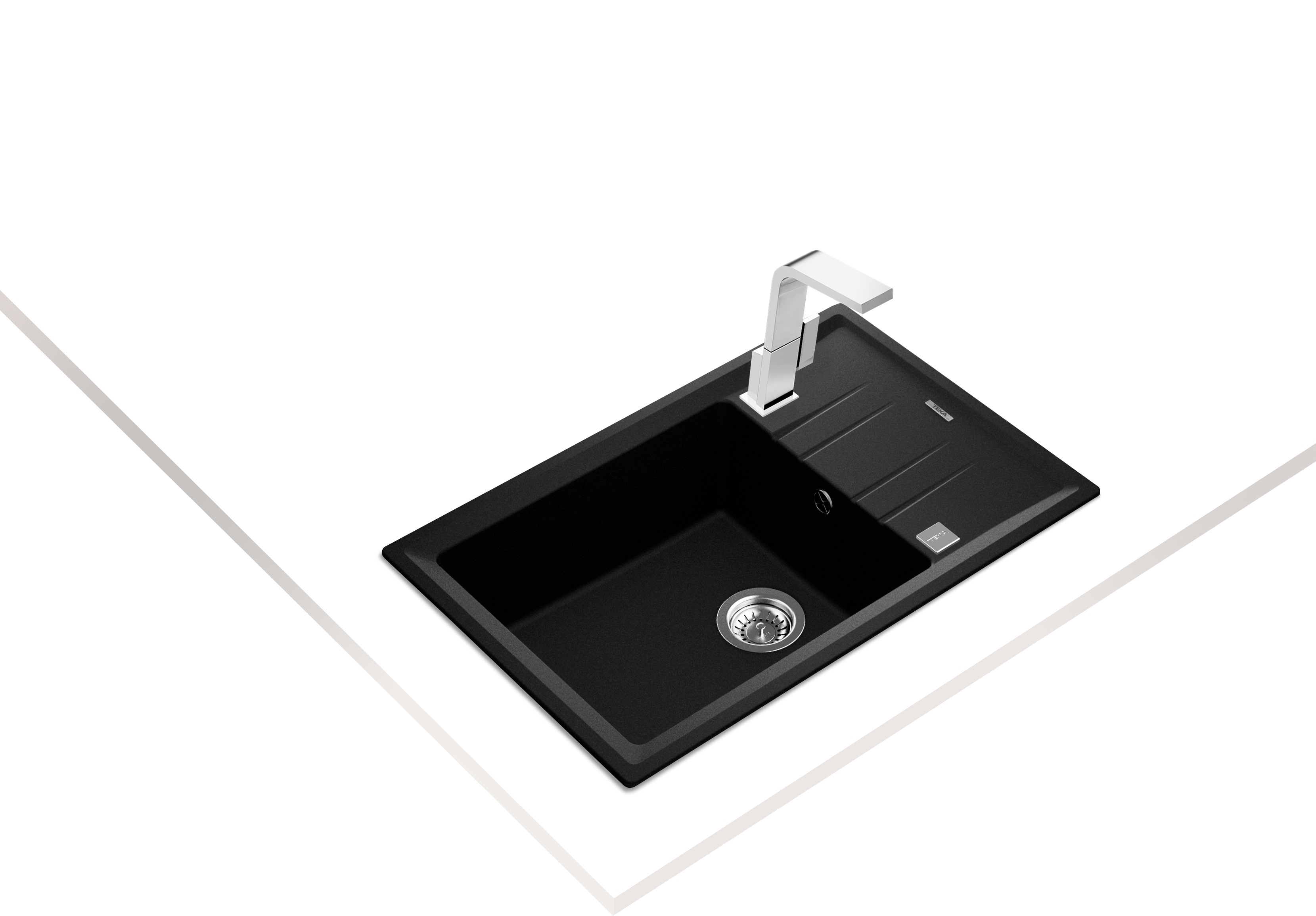 Teka Stone 60 S-TG zlewozmywak 78x51 cm Tegranit onyks 115330038 - Wysyłka w 24h