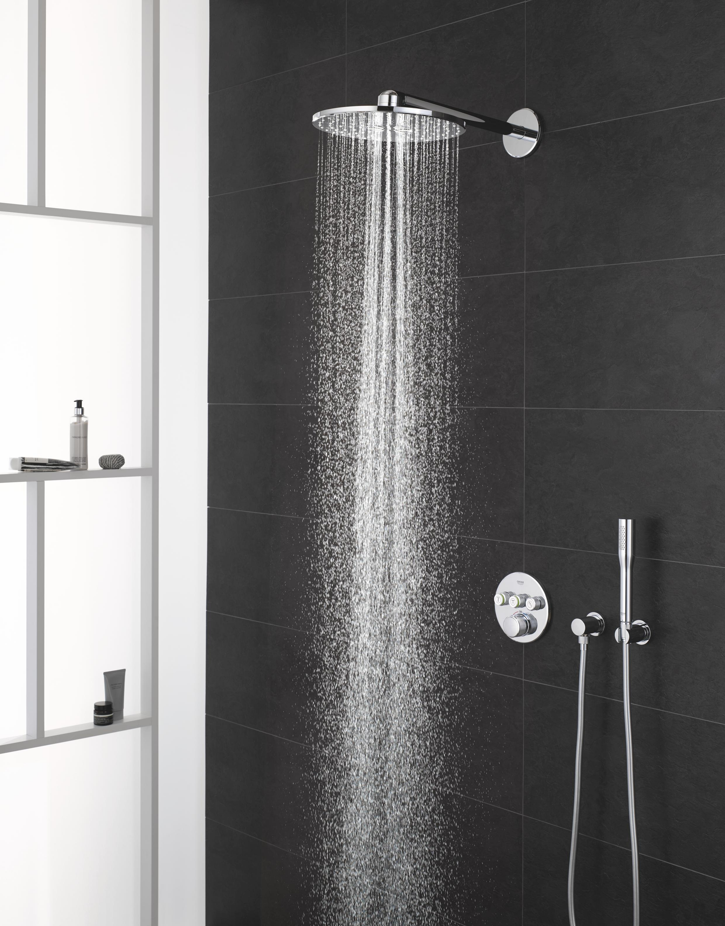 Grohe Grohtherm SmartControl bateria wannowo-prysznicowa podtynkowa termostatyczna StarLight Chrome 29121000 - Wysyłka w 24h