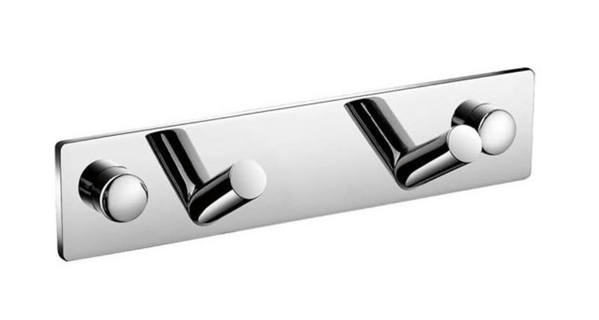 Stella wieszak na ręcznik 2-hakowy chrom 18.072