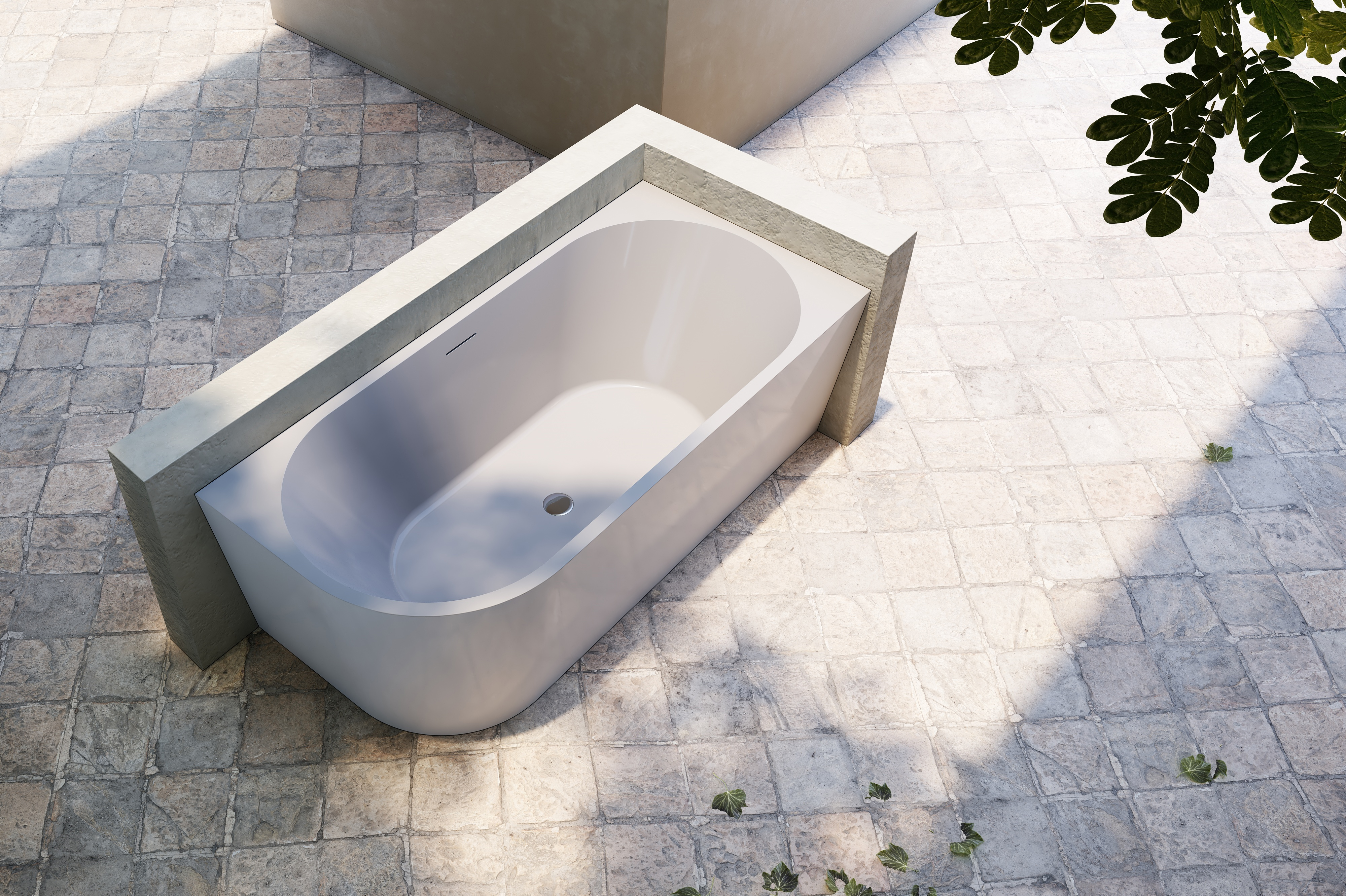 Hagser Ilsa wanna narożna 160x75 cm prostokątna biała HGR30000011 - Wysyłka w 24h