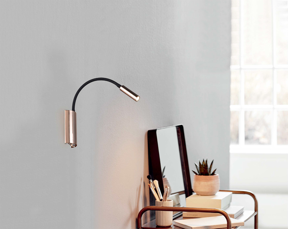 Open Design Nuto Nero Gold kinkiet 1x3W złoty/czarny OR81695